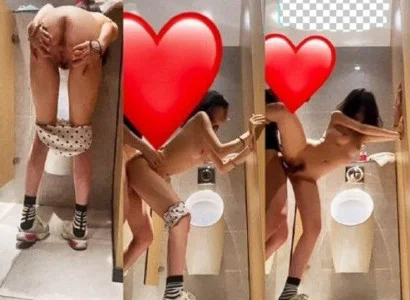 Cả hai lôi em người yêu vào WC vụng trộm